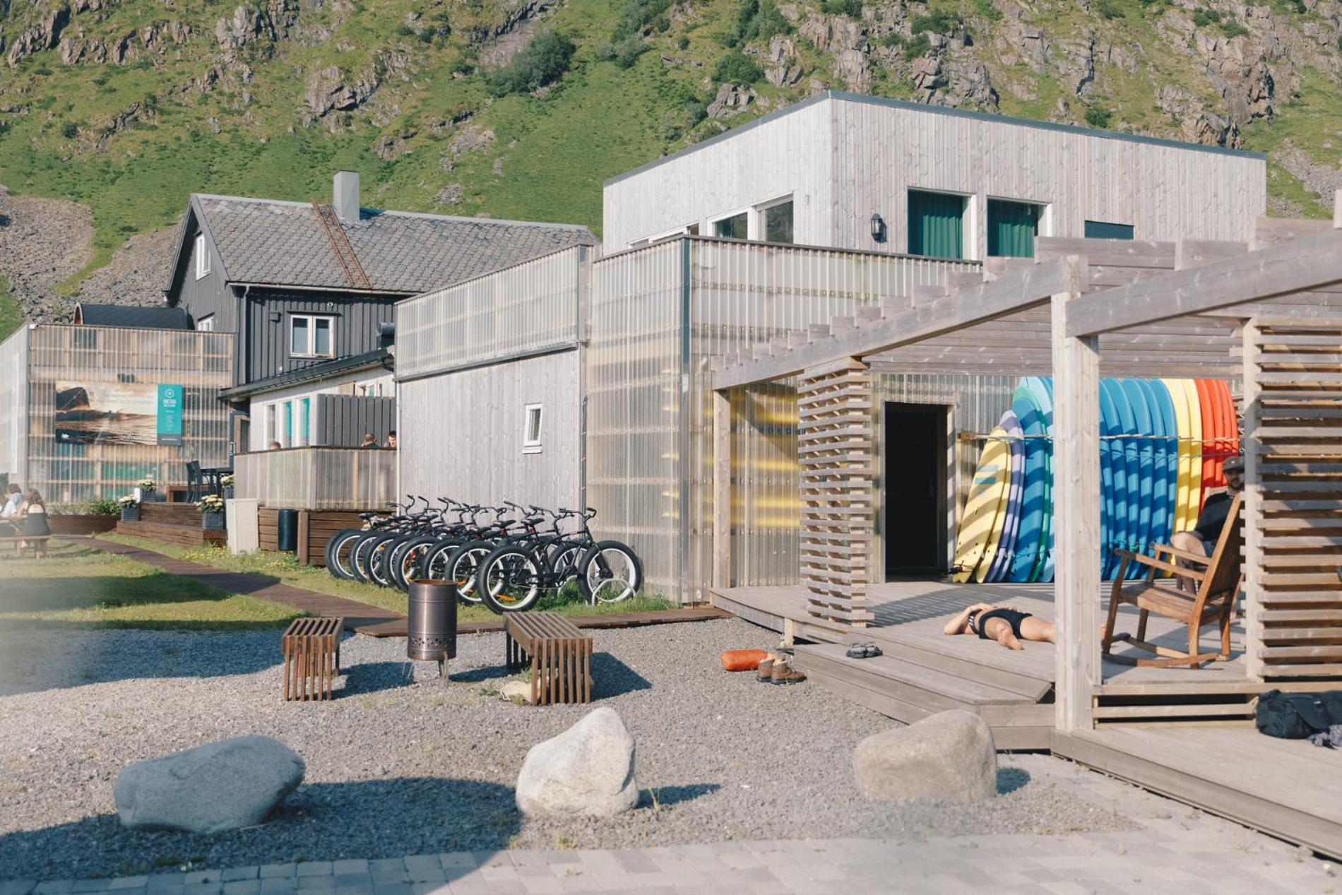 Unstad Arctic Resort Unnstad エクステリア 写真